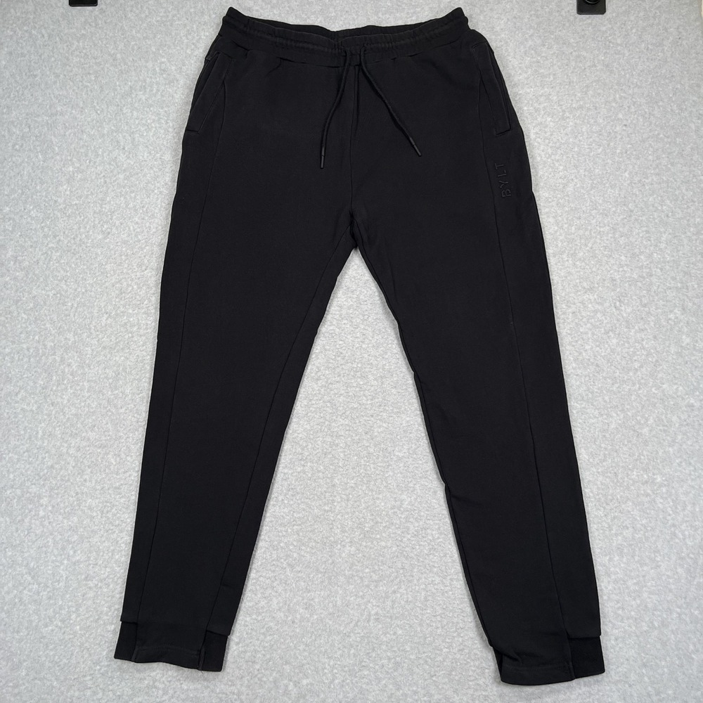 Bylt Core Lounge Pant Mens XL Black Athletic Cotton Joggers Gym Workout Pants
